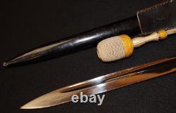WW2 German Army Wehrmacht Dress Bayonet Carl Eickhorn Solingen 3rd Inf. Portepee