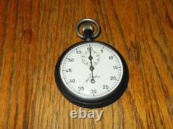 WW2 German Army Wehrmacht Junghans Stop Watch Stoppuhr VERY NICE