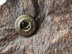 WW2 German Army Wehrmacht Soldier Leather Dust Sun Goggles with Pouches