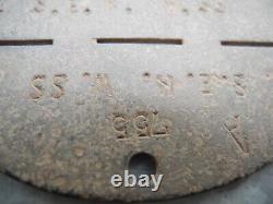 WW2 German Army Wermacht ID DOG TAG (1. S. E. K. W. 755 A)