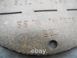 WW2 German Army Wermacht ID DOG TAG (1. S. E. K. W. 755 A)