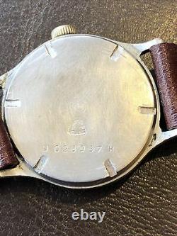 WW2 German Army Wrist Watch -Helma 15 Jewel Movement D H Designation Swiss
