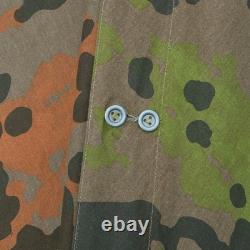 WW2 German Army Zeltbahn Planetree Reproduction Reversible Cotton Canvas