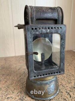 WW2 German Army metal CARBIDE Lantern Lamp NICE