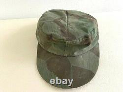 WW2 German Army splinter pattern camo hat. Size 56. Orig