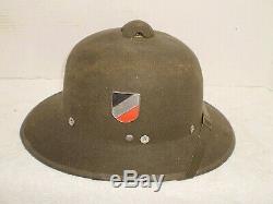 WW2 German DAK Afrika army pith helmet, 1942, size 57, orig