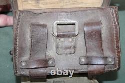 WW2 German Dated Medical First Aid Kit Pouch with Contents Army Wound Bandage