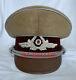 Ww2 German Diplomatic Army Military Peaked Officers Visor Hat Cap (janka Made)