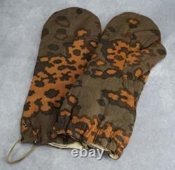 WW2 German Elite Oakleaf Pattern Camo Army parka uniform smock Winter Gloves