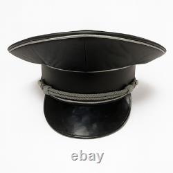 WW2 German Elite SS Army Military Office Wool Dress Peak Visor Hat Cap