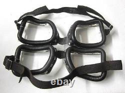 WW2 German Goggles Motorcycle Panzer Vintage aviator driving Wehrmacht New WWII