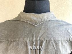 WW2 German Heer Army Gray Cotton Pullover L/S Issue Shirt