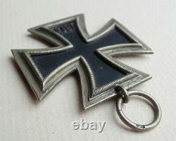 WW2 German Iron Cross 2nd Class Maker Marked 24 Original And Genuine Cross