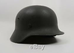 WW2 German Luftwaffe steel combat helmet US Army soldier military Veteran estate