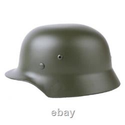 WW2 German M35 Helmet Army Green WARGAME Prop Reproduction