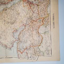 WW2 German Middle East Wehrmacht Heer Army 1941 soldier map DAK Stettin original