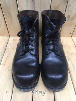 WW2 German Military Army Police Leather Boots Low Cut EUR 46 USA 12