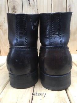 WW2 German Military Army Police Leather Boots Low Cut EUR 46 USA 12