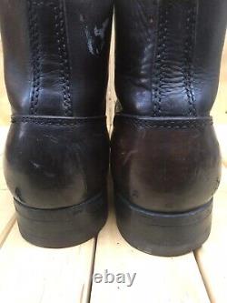 WW2 German Military Army Police Leather Boots Low Cut EUR 46 USA 12