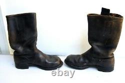 WW2 German Military Army Police Leather Boots Musling verwerk