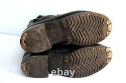 WW2 German Military Army Police Leather Boots Musling verwerk