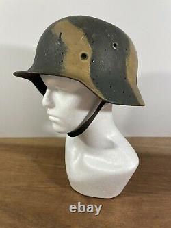 WW2 German Normandy Camoflague Camo M40 Combat Helmet