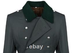 WW2 German Officer Coat M36 Gabardine Officer Greatcoat Repro Coat
