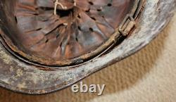 WW2 German Original M40 Medic Helmet Semi Relic Rare find