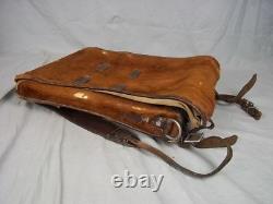 WW2 German Pony Fur Model 1934 Tournister Backpack Dated 1936