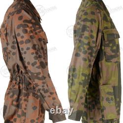 WW2 German Reversible Panzer Tanker Combi Planetree Camo Military Army Repro