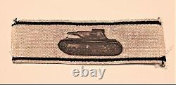 WW2 German Silver Single Tank Destruction Badge