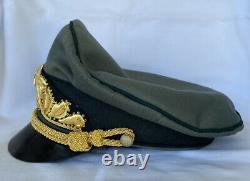 WW2 German Soviet Army Marshal General Officers Crusher Visor Hat Cap (Novelty)