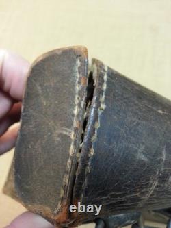 WW2 German Tool Pouch with US 5th Army Insignia Patch Painted on it