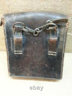 WW2 German Tool Pouch with US 5th Army Insignia Patch Painted on it