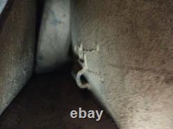 WW2 German Tool Pouch with US 5th Army Insignia Patch Painted on it