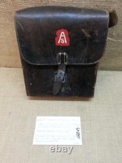 WW2 German Tool Pouch with US 5th Army Insignia Patch Painted on it