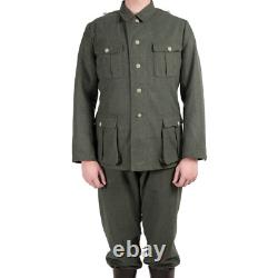 WW2 German Tunic Jacket German Military Uniform Men Green Wool Tunic Quick Ship WW2 German Tunic Jacket German Military Uniform Men Green Wool Tunic Quick Ship
