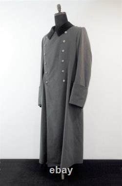 WW2 German Wehrmacht Mantel M35 OFFICER ARMY GREATCOAT NAMED BEAUTIFUL