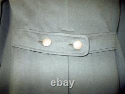 WW2 German Wehrmacht Mantel M35 OFFICER ARMY GREATCOAT NAMED BEAUTIFUL