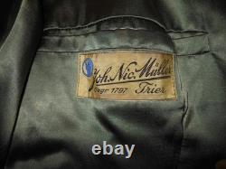 WW2 German Wehrmacht Mantel M35 OFFICER ARMY GREATCOAT NAMED BEAUTIFUL
