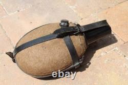 WW2 German Wehrmacht bigger water bottle, canteen 1939, medic, mountain troop