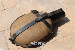 WW2 German Wehrmacht bigger water bottle, canteen 1939, medic, mountain troop
