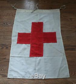 WW2 German Wehrmacht soldier flag banner Heer WW1 Army Officer Red Cross pennant