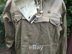 WW2 German army double-sided parka jacket mountain Ranger. Size 50-52(M-L)
