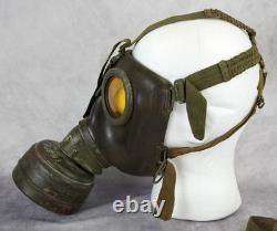 WW2 German gas mask canister wehrmacht kit field gear veteran estate combat Army