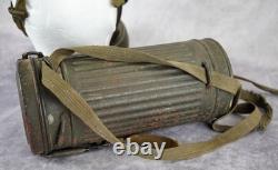 WW2 German gas mask canister wehrmacht kit field gear veteran estate combat Army