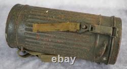WW2 German gas mask canister wehrmacht kit field gear veteran estate combat Army