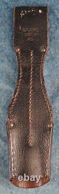 WW2 German leather K98 rbnr marked frog dress belt dress estate Army war bayonet