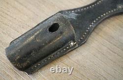 WW2 German leather K98 rifle frog dress belt dress Luftwaffe estate Army bayonet