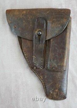 WW2 German leather P38 holster belt dress estate Army wehrmacht heer field gear